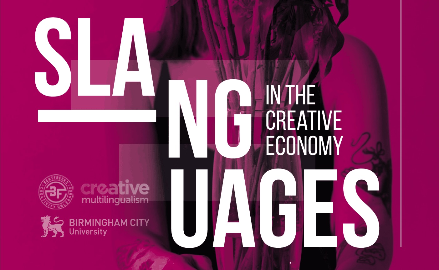 Title graphic for Slanguages in the Creative Economy report