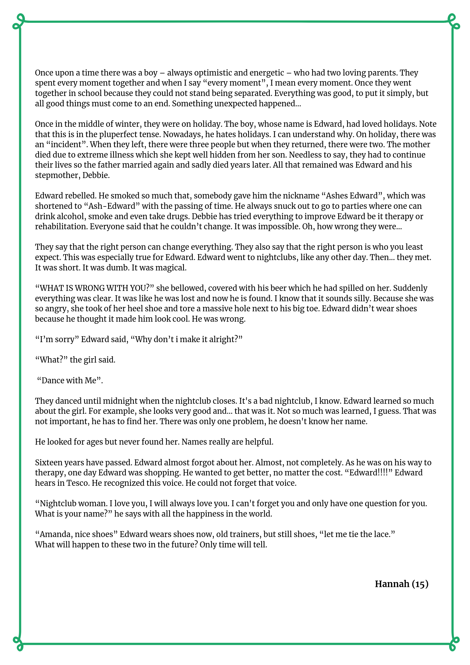 Magical translation story in English