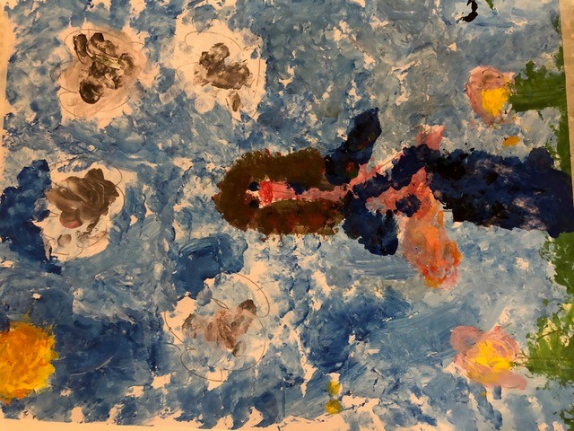 child's painting