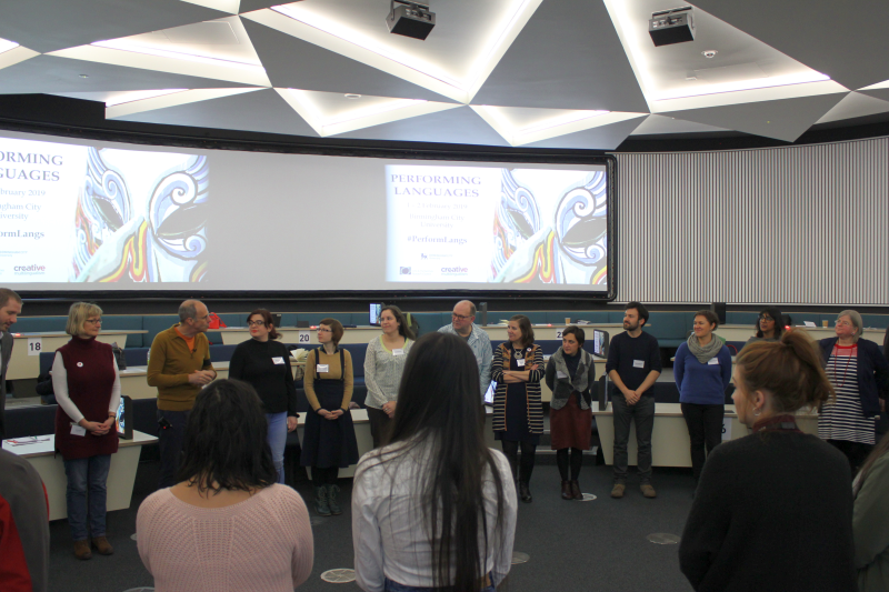 Tim Supple Making Multilingual Theatre workshop at Performing Languages