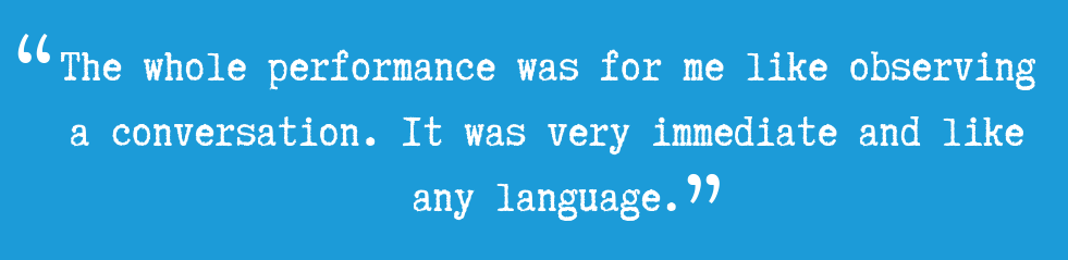 Audience feedback Yoruba Sonnets