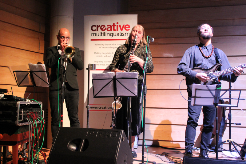 Photo of Yoruba Sonnets performance 15 Feb 2019