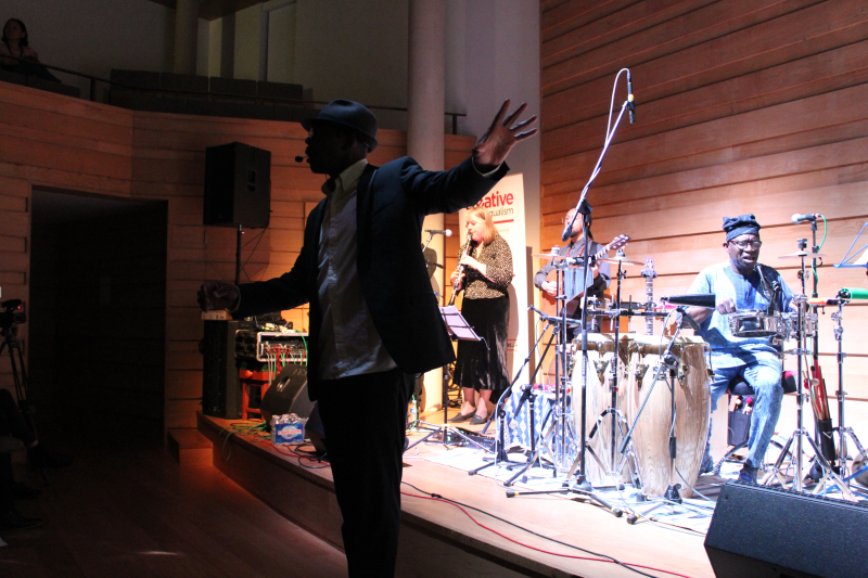 Photo of Yoruba Sonnets performance 15 Feb 2019