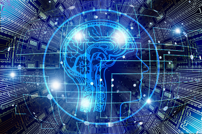 AI brain image