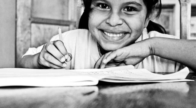 Happy student