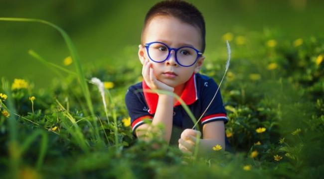 Daydreaming boy