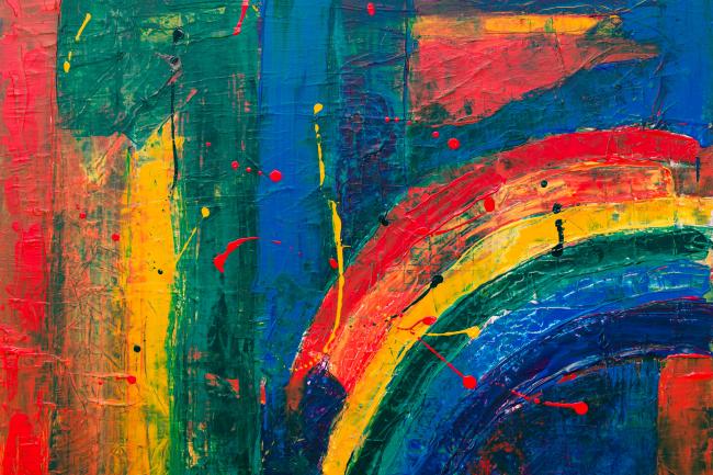 Abstract painting by Steve Johnson from Pexels