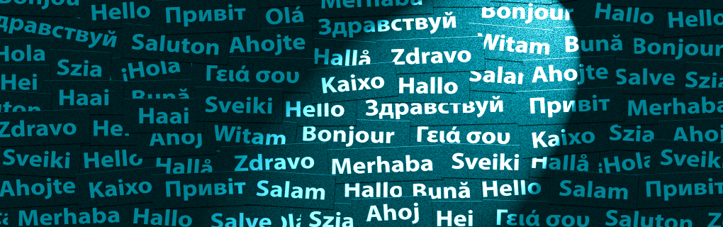 Multiple languages image